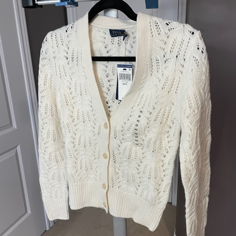 WOMEN’S Polo Ralph Lauren Cream Cardigan